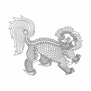 Hoa văn Sư tử trên yên ngựa đá - HVĐV---LTH---BIA---042_ver_03